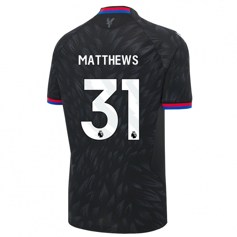 Danxen Men Remi Matthews #31 Black Blue Red Away Jersey 2026/27 T-Shirt