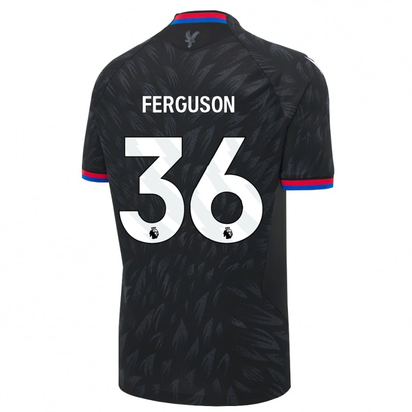 Danxen Men Nathan Ferguson #36 Black Blue Red Away Jersey 2026/27 T-Shirt
