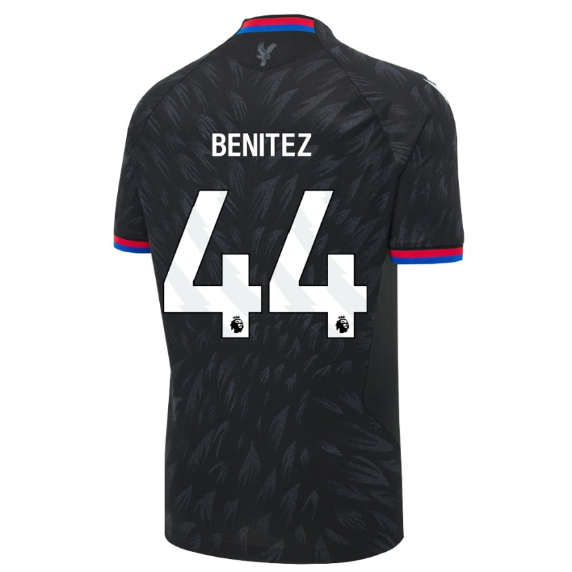 Danxen Men Walter Benítez #44 Black Blue Red Away Jersey 2026/27 T-Shirt