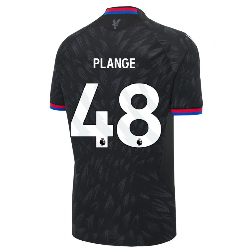 Danxen Men Luke Plange #48 Black Blue Red Away Jersey 2026/27 T-Shirt