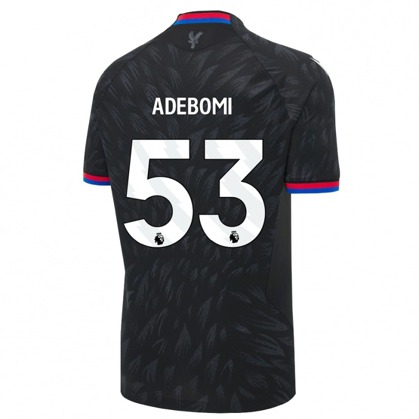 Danxen Men Ademola Ola Adebomi #53 Black Blue Red Away Jersey 2026/27 T-Shirt