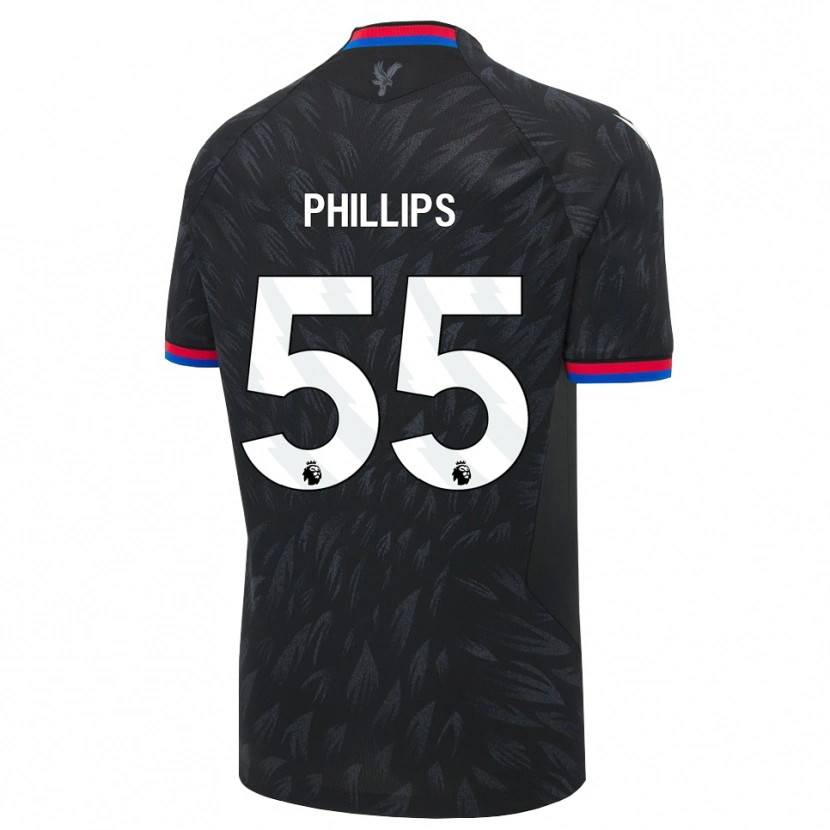 Danxen Men Killian Phillips #55 Black Blue Red Away Jersey 2026/27 T-Shirt
