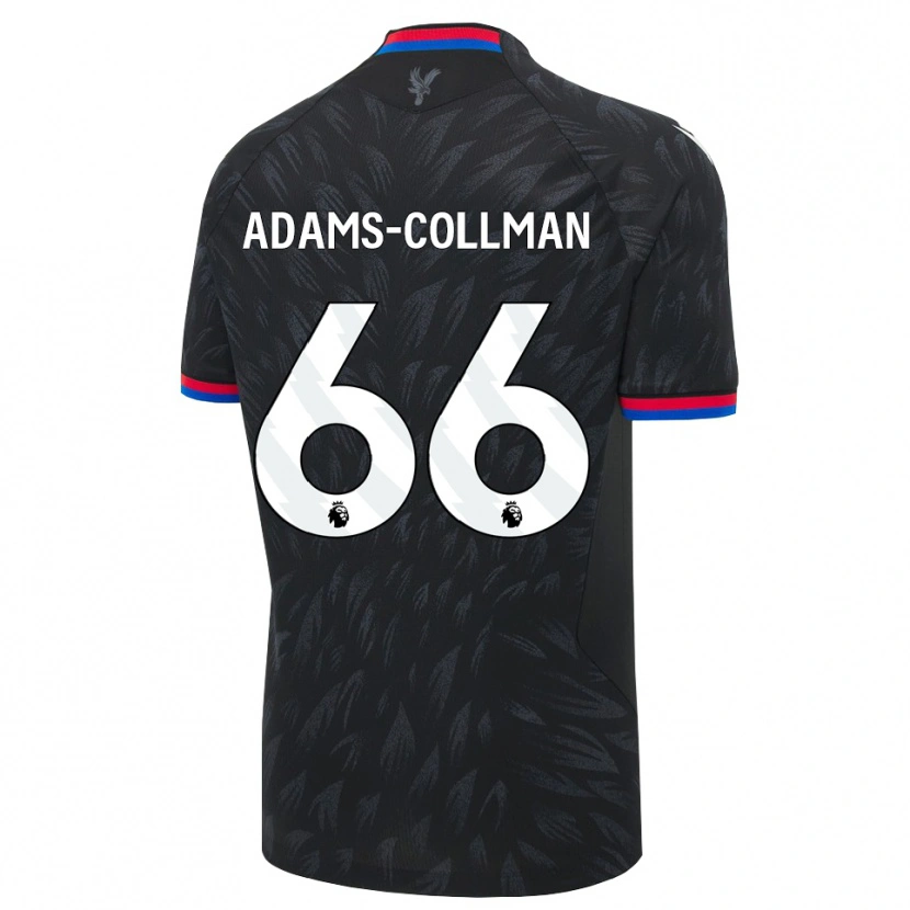 Danxen Men Kai-Reece Adams-Collman #66 Black Blue Red Away Jersey 2026/27 T-Shirt