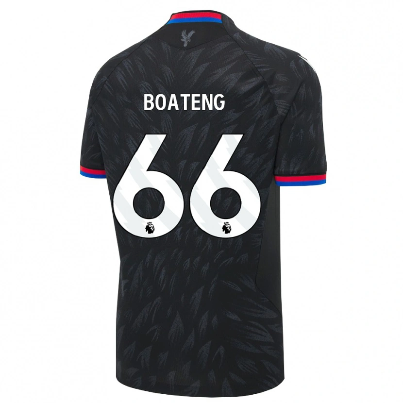 Danxen Men David Boateng #66 Black Blue Red Away Jersey 2026/27 T-Shirt