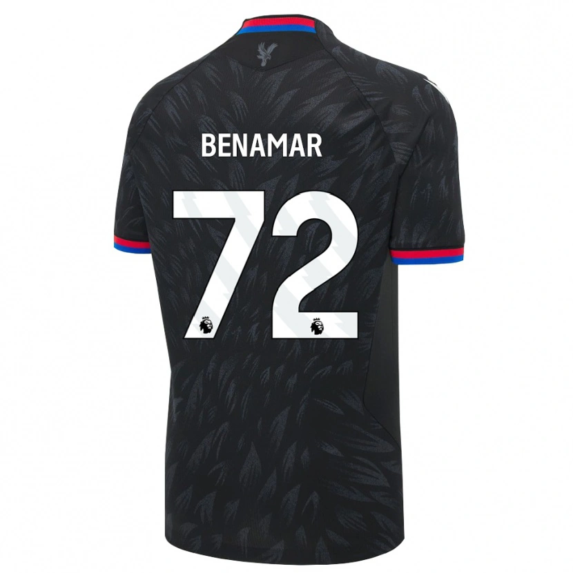 Danxen Men Dean Benamar #72 Black Blue Red Away Jersey 2026/27 T-Shirt