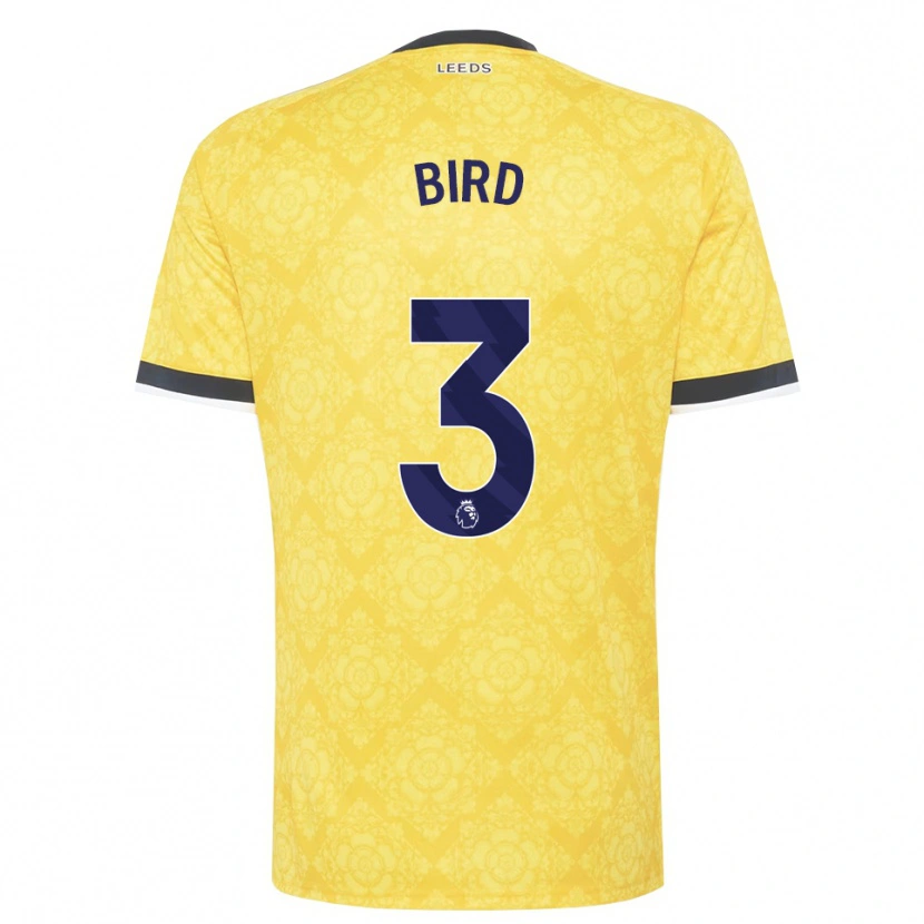 Danxen Men Coban Bird #3 Yellow White Black Away Jersey 2026/27 T-Shirt