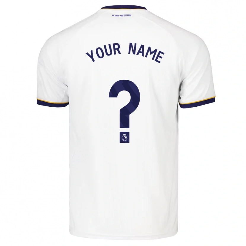 Danxen Men Your Name #0 Midnight Blue White Yellow Away Jersey 2026/27 T-Shirt