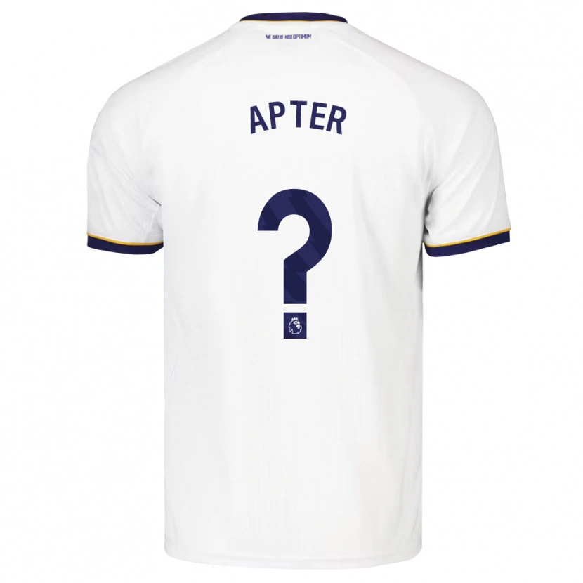 Danxen Men Will Apter #0 Midnight Blue White Yellow Away Jersey 2026/27 T-Shirt