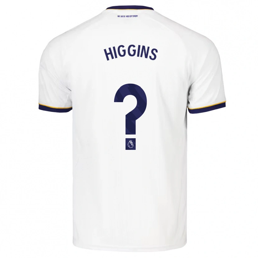Danxen Men Liam Higgins #0 Midnight Blue White Yellow Away Jersey 2026/27 T-Shirt