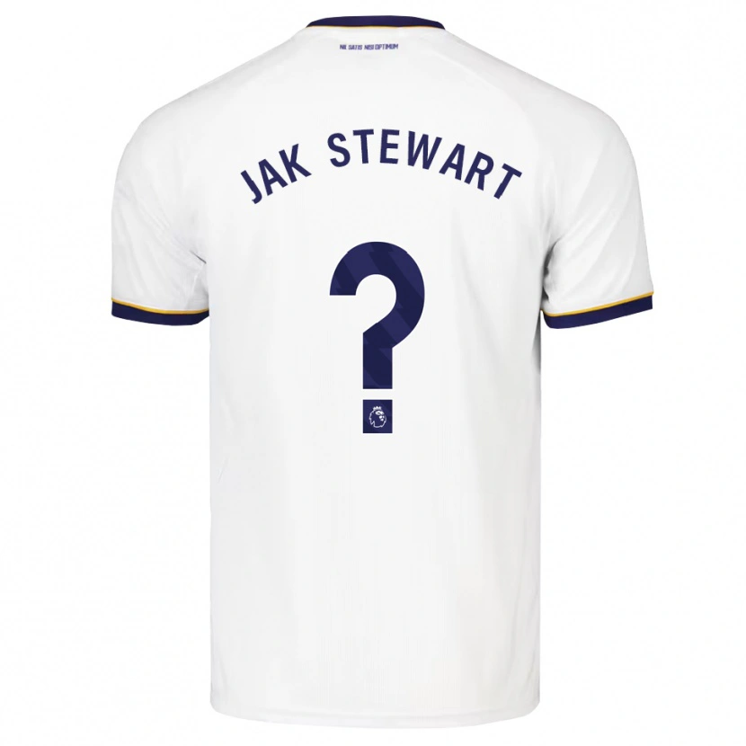 Danxen Men Jak Stewart #0 Midnight Blue White Yellow Away Jersey 2026/27 T-Shirt
