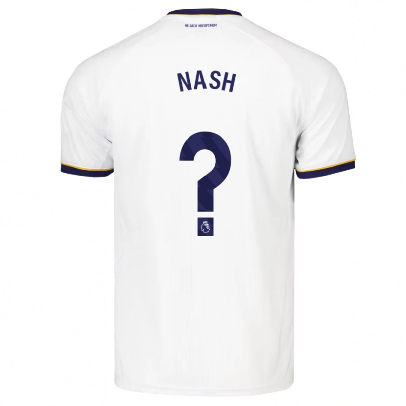 Danxen Men Patrick Nash #0 Midnight Blue White Yellow Away Jersey 2026/27 T-Shirt