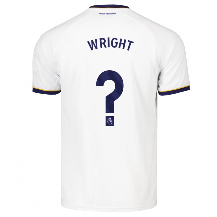 Danxen Men Harry Wright #0 Midnight Blue White Yellow Away Jersey 2026/27 T-Shirt