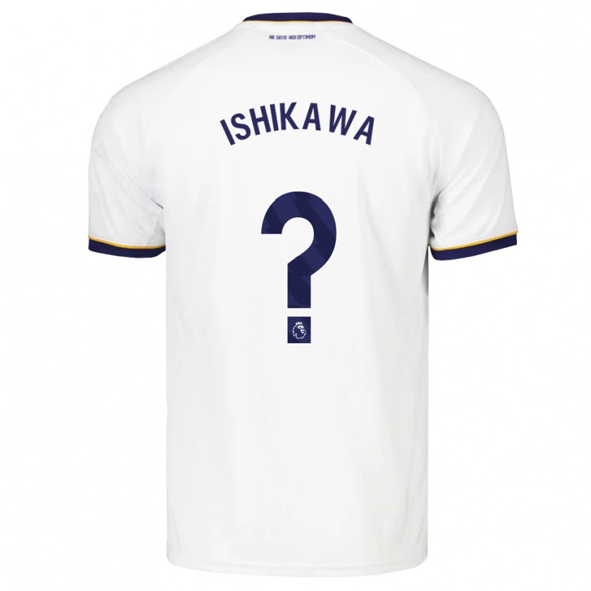Danxen Men Rion Ishikawa #0 Midnight Blue White Yellow Away Jersey 2026/27 T-Shirt