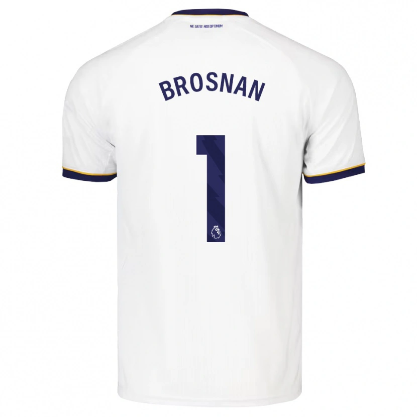 Danxen Men Courtney Brosnan #1 Midnight Blue White Yellow Away Jersey 2026/27 T-Shirt