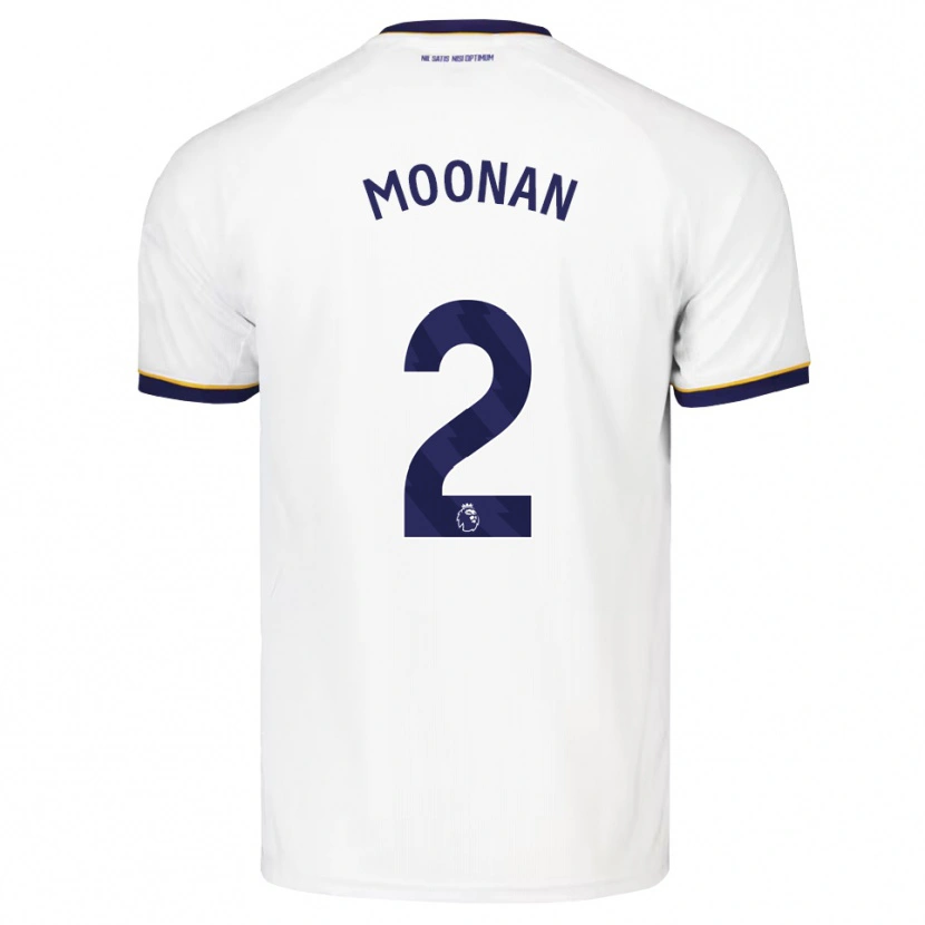 Danxen Men Bradley Moonan #2 Midnight Blue White Yellow Away Jersey 2026/27 T-Shirt