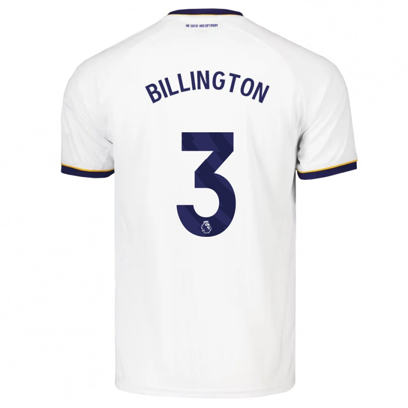 Danxen Men Harvey Billington #3 Midnight Blue White Yellow Away Jersey 2026/27 T-Shirt