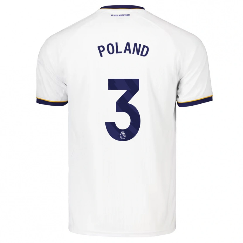 Danxen Men Louis Poland #3 Midnight Blue White Yellow Away Jersey 2026/27 T-Shirt