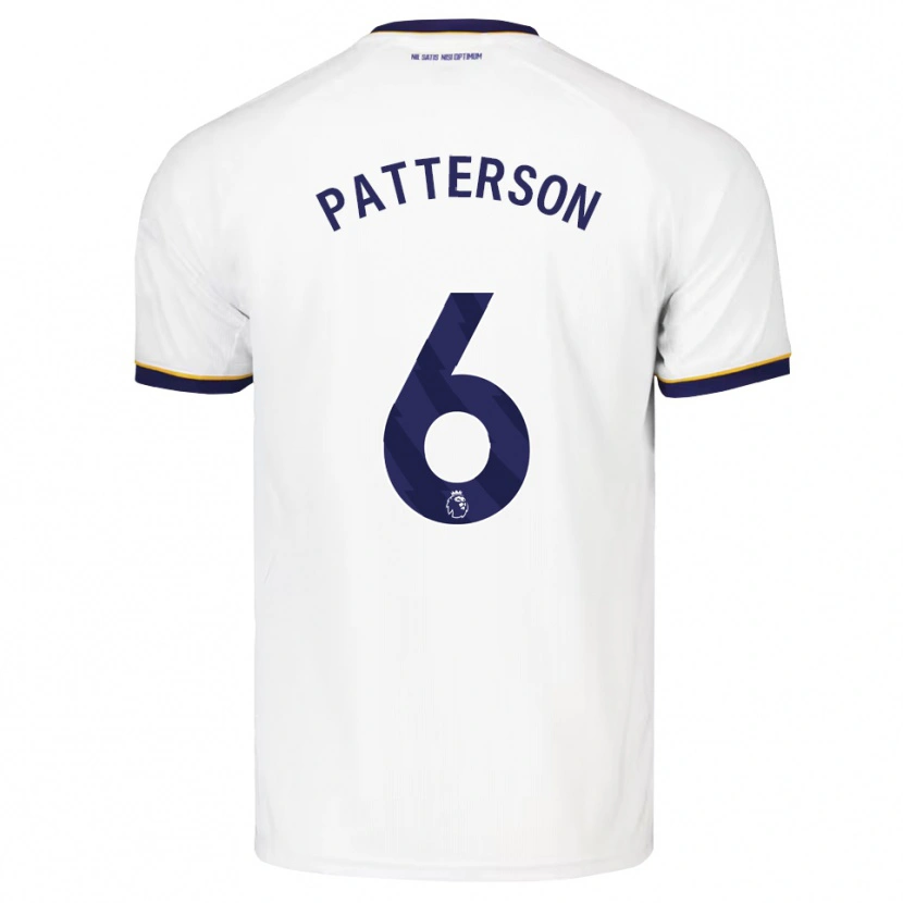 Danxen Men Jack Patterson #6 Midnight Blue White Yellow Away Jersey 2026/27 T-Shirt