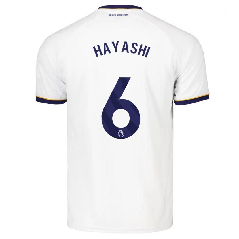 Danxen Men Honoka Hayashi #6 Midnight Blue White Yellow Away Jersey 2026/27 T-Shirt
