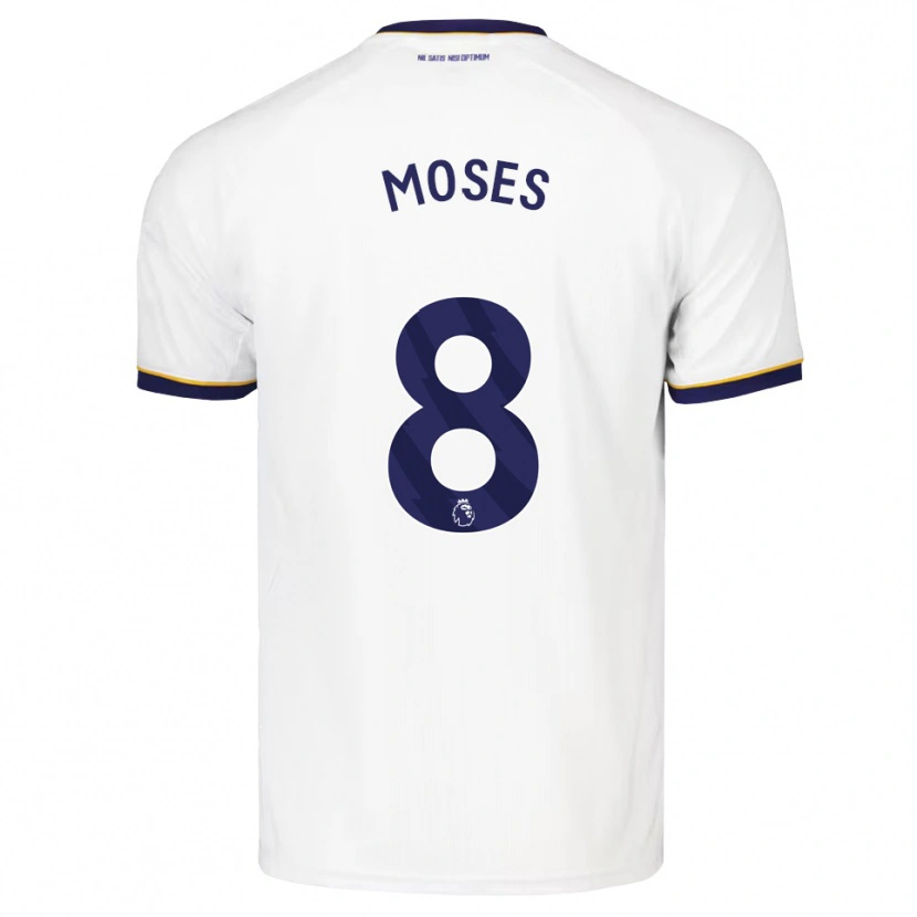 Danxen Men Amari Moses #8 Midnight Blue White Yellow Away Jersey 2026/27 T-Shirt