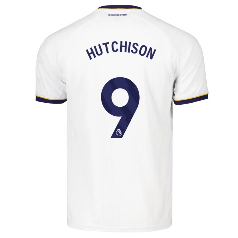 Danxen Men Kai Hutchison #9 Midnight Blue White Yellow Away Jersey 2026/27 T-Shirt