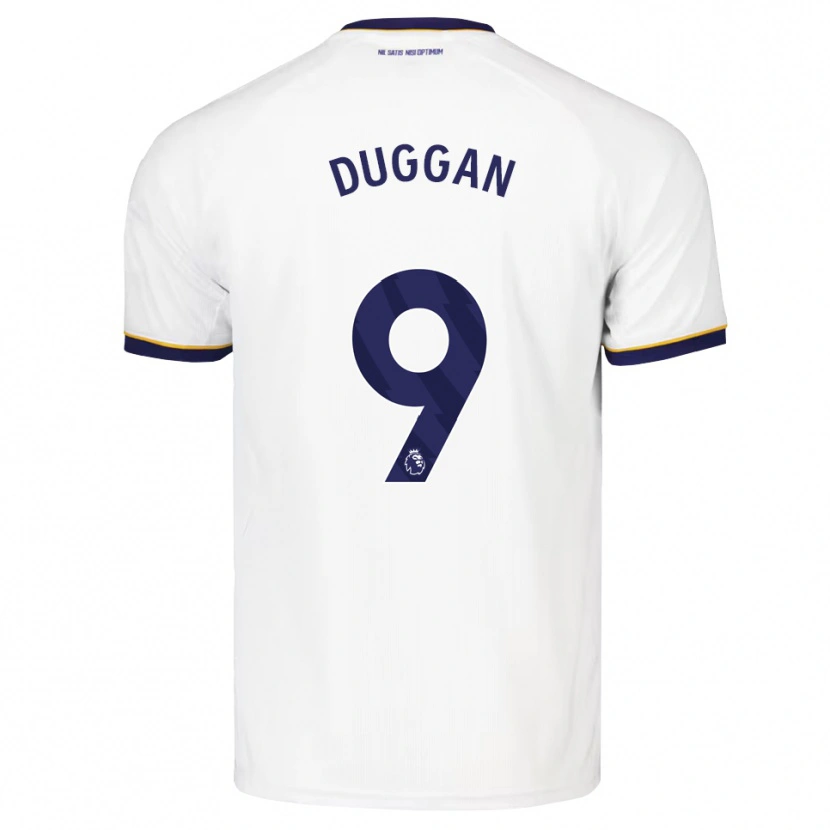 Danxen Men Toni Duggan #9 Midnight Blue White Yellow Away Jersey 2026/27 T-Shirt