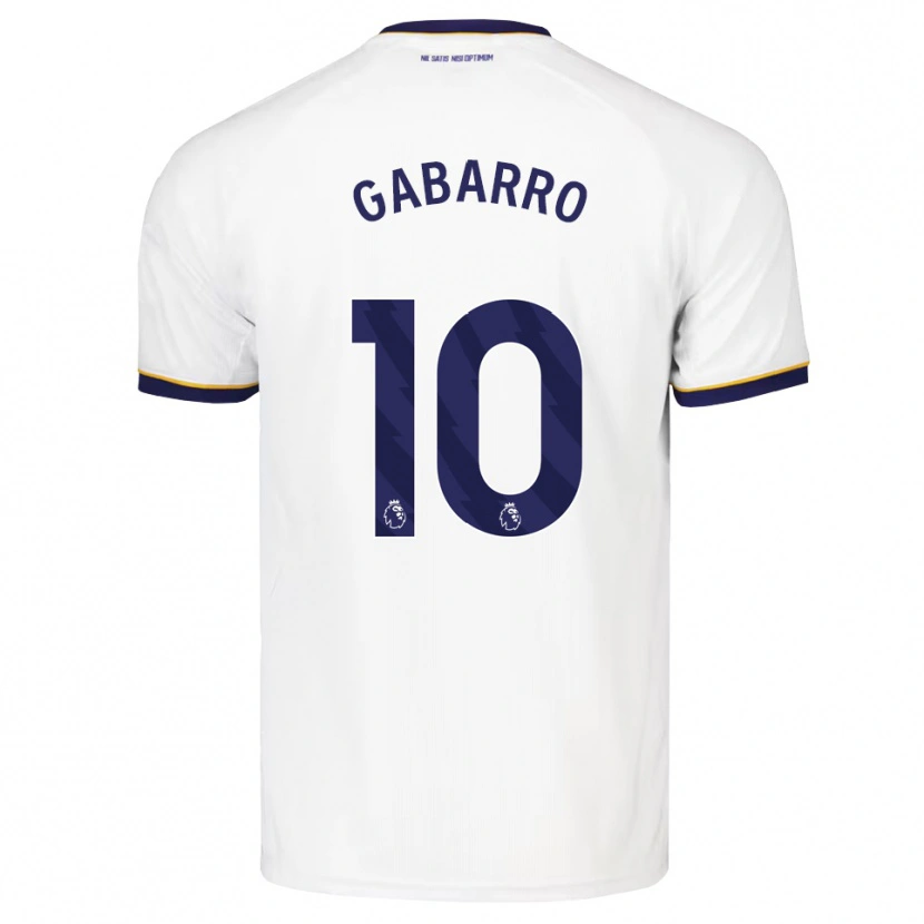 Danxen Men Inma Gabarro #10 Midnight Blue White Yellow Away Jersey 2026/27 T-Shirt