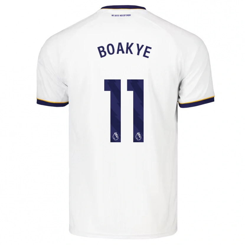 Danxen Men Kingsford Boakye #11 Midnight Blue White Yellow Away Jersey 2026/27 T-Shirt