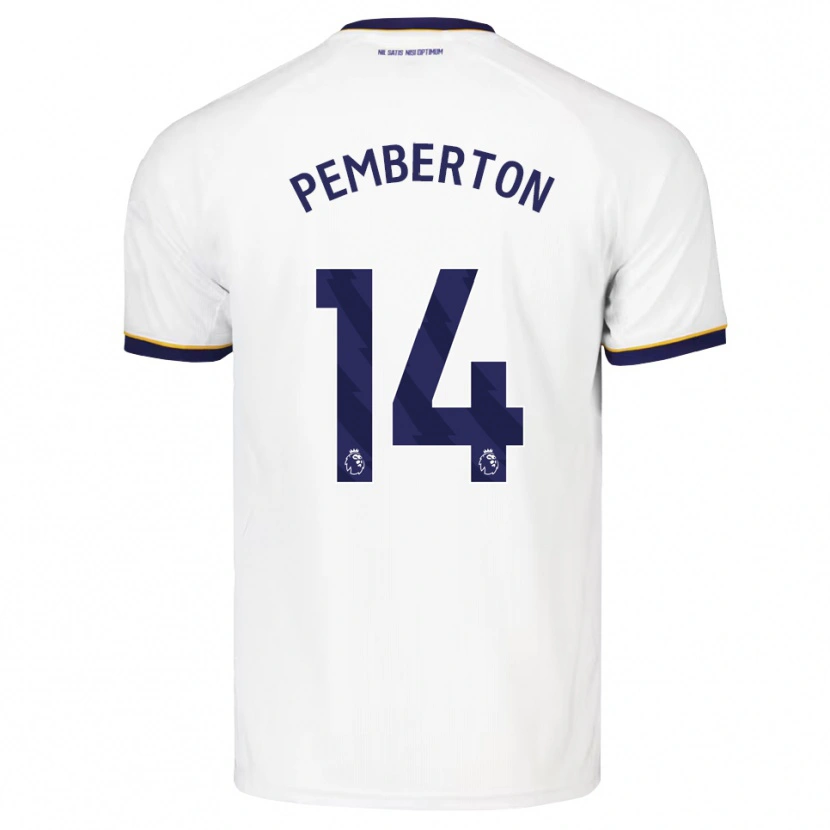 Danxen Men Dafi-Tomos Pemberton #14 Midnight Blue White Yellow Away Jersey 2026/27 T-Shirt