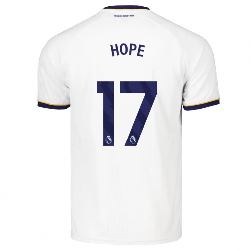 Danxen Men Lucy Hope #17 Midnight Blue White Yellow Away Jersey 2026/27 T-Shirt
