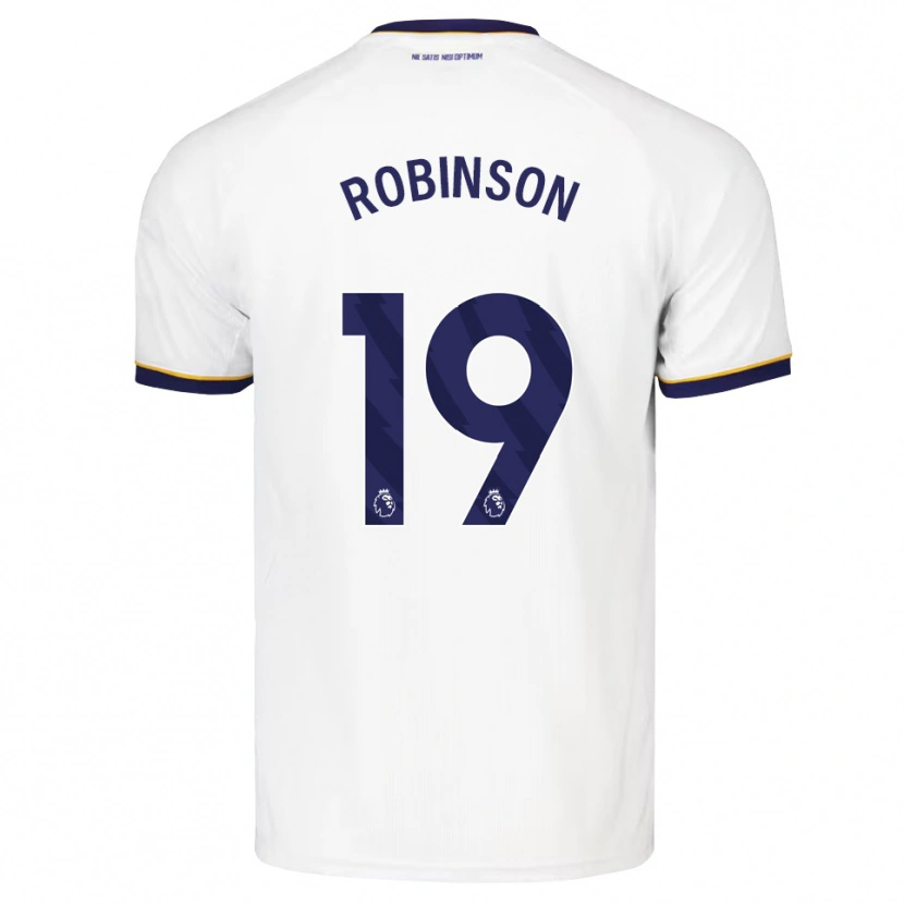 Danxen Men Katie Robinson #19 Midnight Blue White Yellow Away Jersey 2026/27 T-Shirt