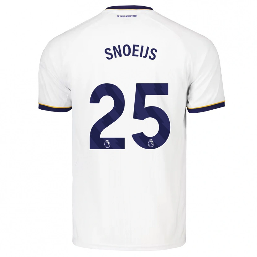 Danxen Men Katja Snoeijs #25 Midnight Blue White Yellow Away Jersey 2026/27 T-Shirt