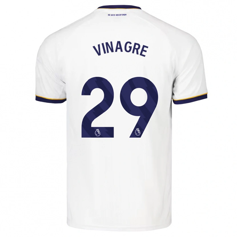 Danxen Men Ruben Vinagre #29 Midnight Blue White Yellow Away Jersey 2026/27 T-Shirt