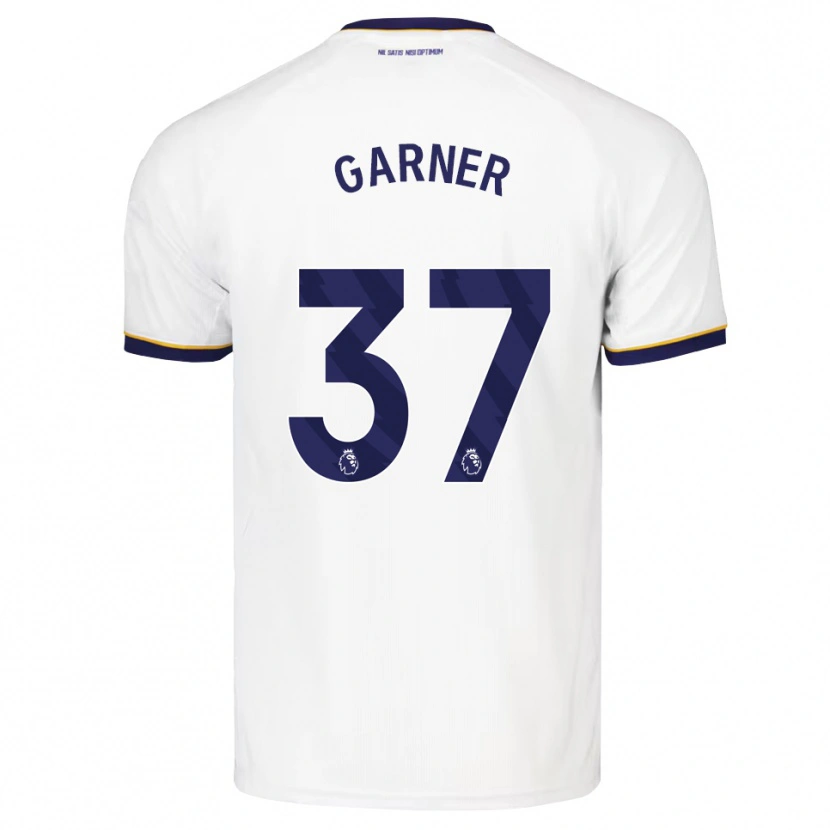 Danxen Men James Garner #37 Midnight Blue White Yellow Away Jersey 2026/27 T-Shirt