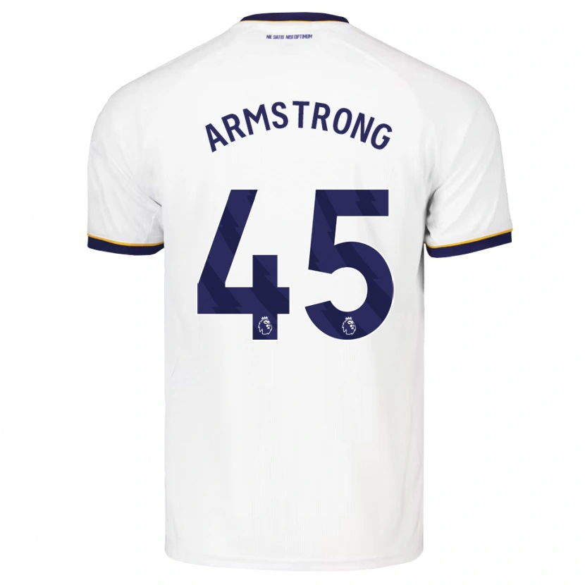 Danxen Men Harrison Armstrong #45 Midnight Blue White Yellow Away Jersey 2026/27 T-Shirt