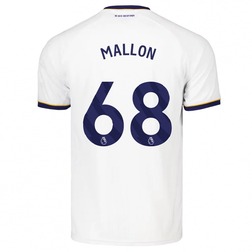 Danxen Men Mathew Mallon #68 Midnight Blue White Yellow Away Jersey 2026/27 T-Shirt