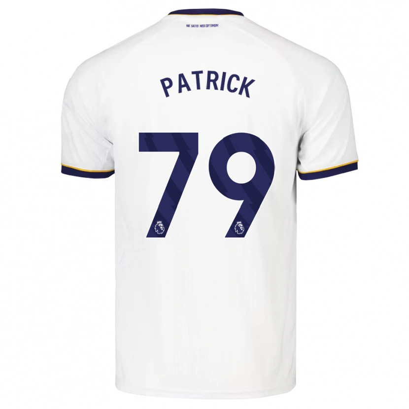 Danxen Men Seve Patrick #79 Midnight Blue White Yellow Away Jersey 2026/27 T-Shirt