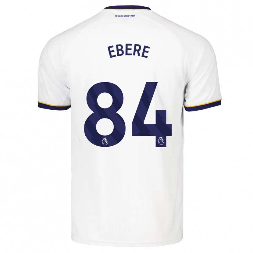Danxen Men Coby Ebere #84 Midnight Blue White Yellow Away Jersey 2026/27 T-Shirt