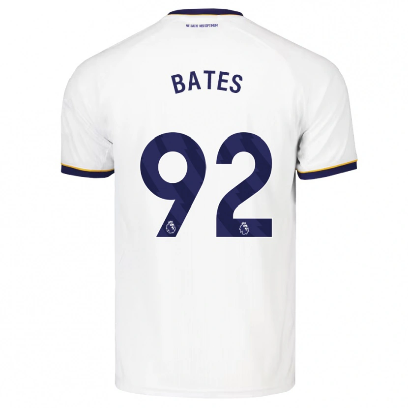 Danxen Men Callum Bates #92 Midnight Blue White Yellow Away Jersey 2026/27 T-Shirt