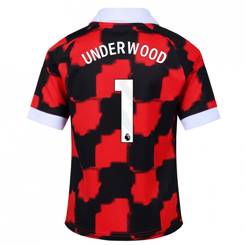 Danxen Men Marco Underwood #1 Red White Black Away Jersey 2026/27 T-Shirt