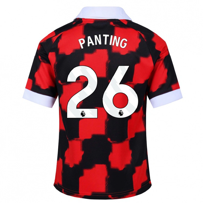 Danxen Men Rachel Panting #26 Red White Black Away Jersey 2026/27 T-Shirt