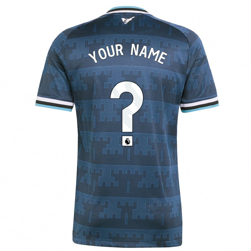 Danxen Men Your Name #0 Yellow Black Blue Away Jersey 2026/27 T-Shirt