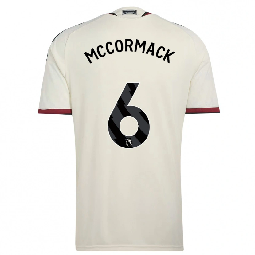Danxen Men Rafe Mccormack #6 Beige Black Red Third Jersey 2026/27 T-Shirt
