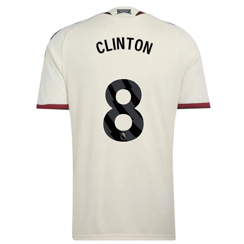 Danxen Men Grace Clinton #8 Beige Black Red Third Jersey 2026/27 T-Shirt