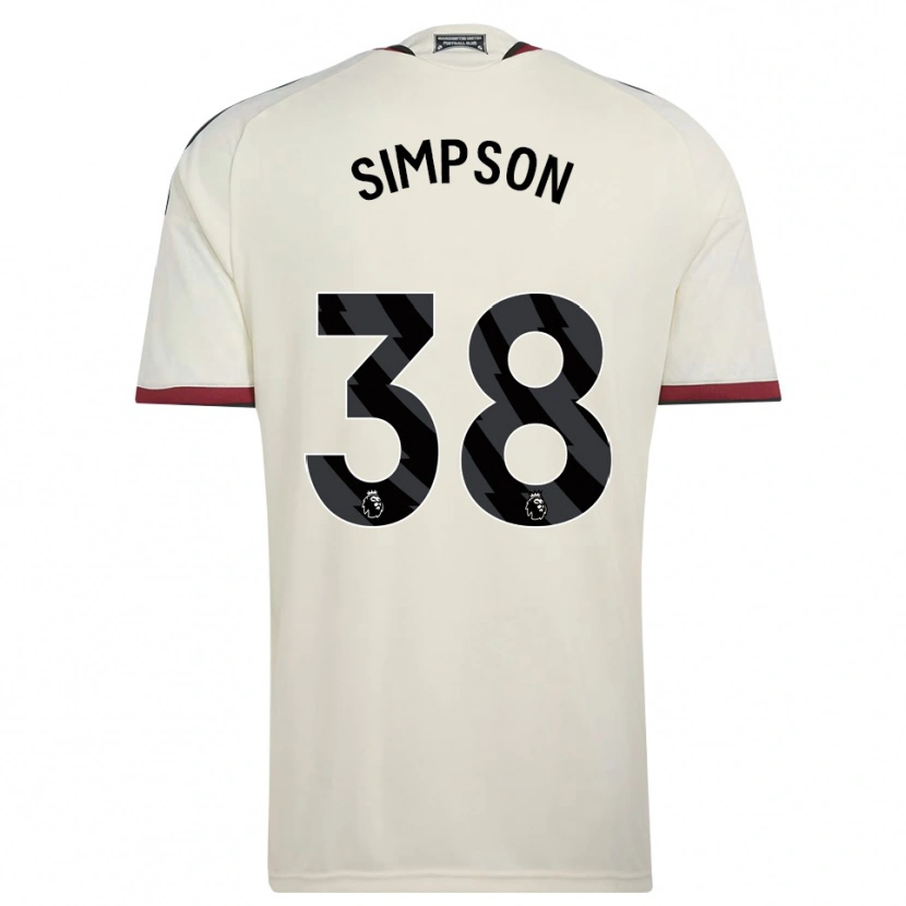 Danxen Men Jess Simpson #38 Beige Black Red Third Jersey 2026/27 T-Shirt