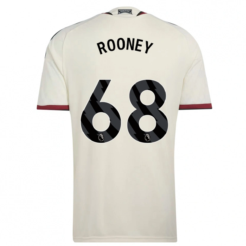 Danxen Men Kai Rooney #68 Beige Black Red Third Jersey 2026/27 T-Shirt