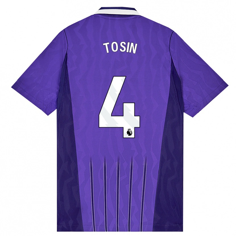 Danxen Men Tosin Adarabioyo #4 Purple White Third Jersey 2026/27 T-Shirt