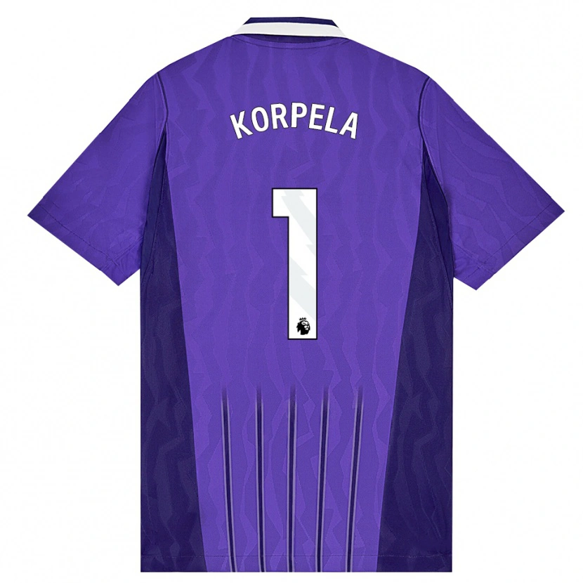 Danxen Men Tinja-Riikka Korpela #1 Purple White Third Jersey 2026/27 T-Shirt