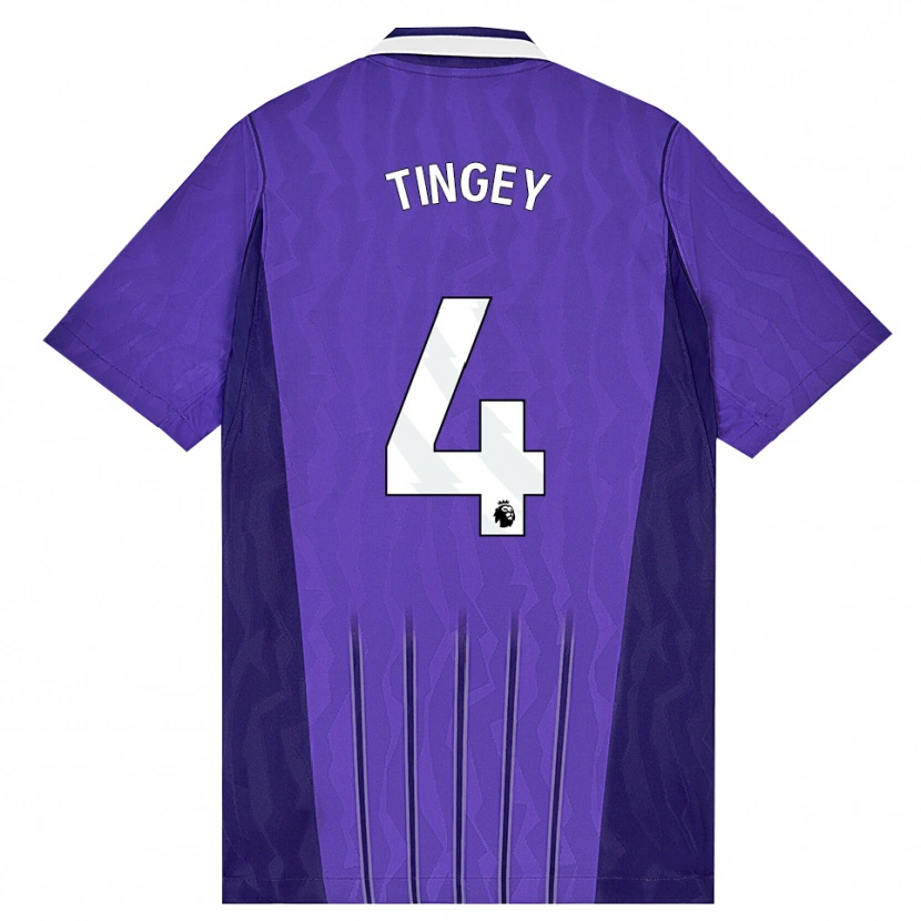 Danxen Men Tyler Tingey #4 Purple White Third Jersey 2026/27 T-Shirt