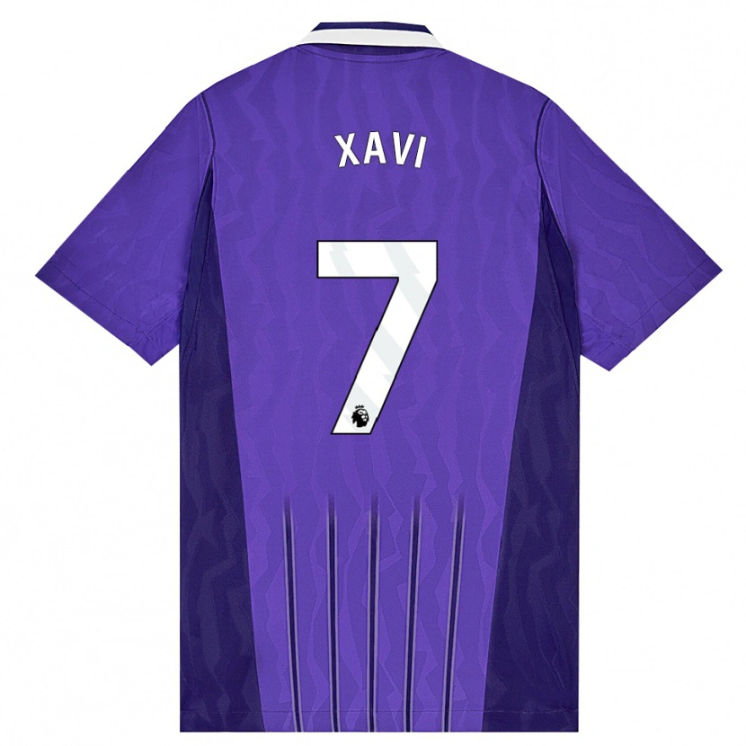 Danxen Men Xavi Simons #7 Purple White Third Jersey 2026/27 T-Shirt